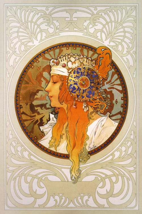 Tetes Byzantines: Blonde (1897)