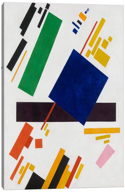 Suprematist Composition, 1916 Canvas Art Print - Abstract Shapes & Patterns