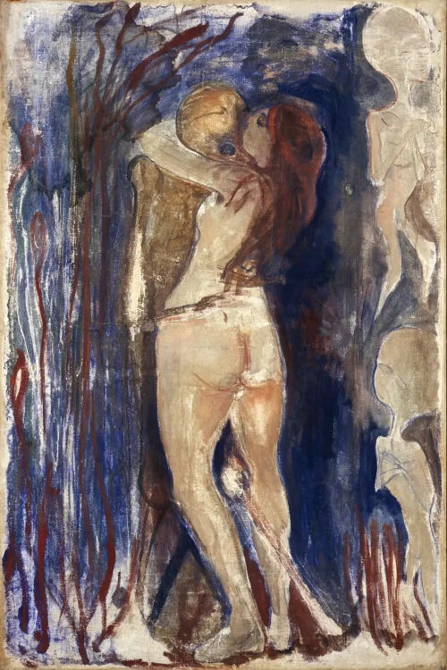 Death and Life, 1894 by Edvard Munch wall art