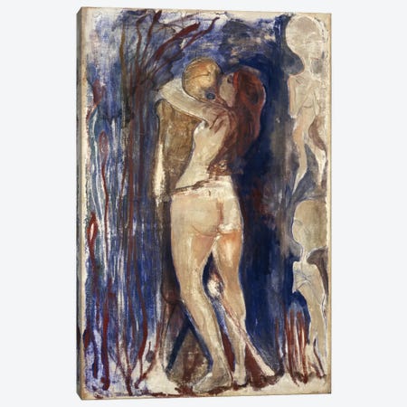 Death and Life, 1894 Canvas Print #15219} by Edvard Munch Canvas Print