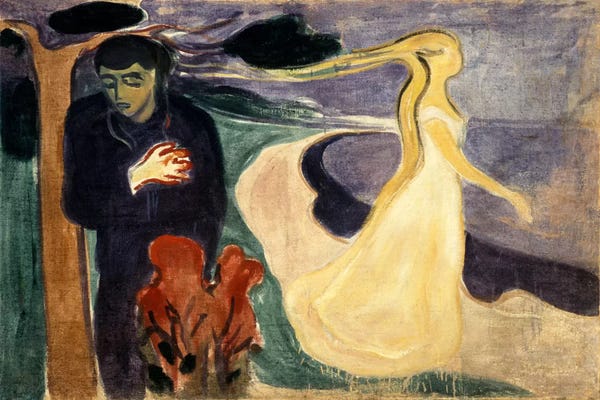 Expressionism: Separation, 1900 by Edvard Munch