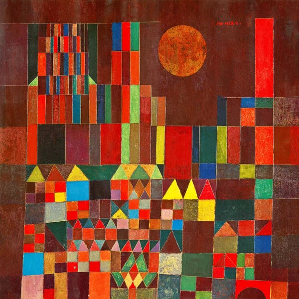 Expressionism: Burg und Sonne, 1928 by Paul Klee