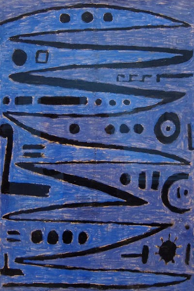 Paul Klee: Heroic Strokes of the Bow, 1938 by Paul Klee