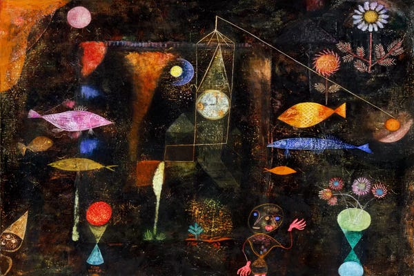 Sea Life: Fish Magic, 1925 by Paul Klee