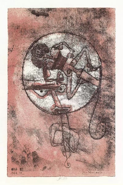The Lovers, 1923 by Paul Klee art print
