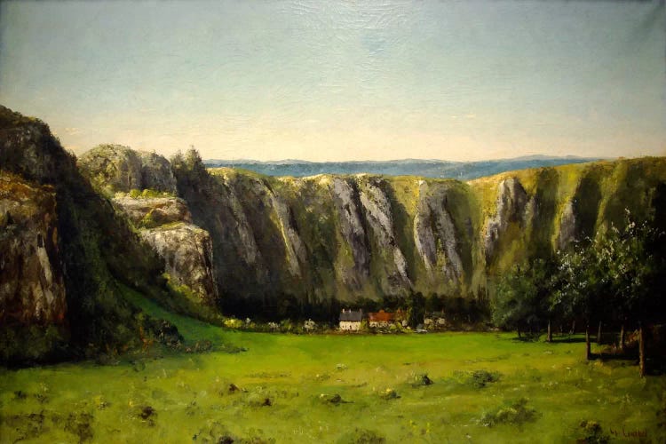The Rock of Ten Hours, 1855 by Gustave Courbet wall art