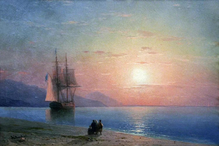 Meer Anagoria, 1864 by Ivan Aivazovsky wall art
