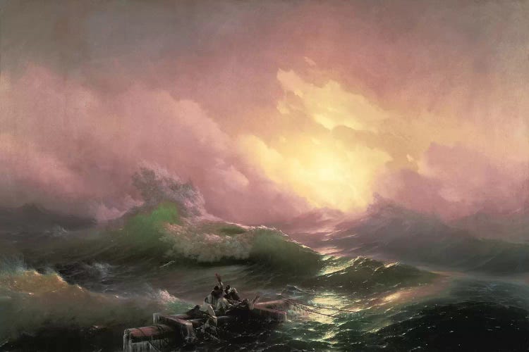 The Ninth Wave, 1850 Canvas Wall Art by Ivan Aivazovsky | iCanvas