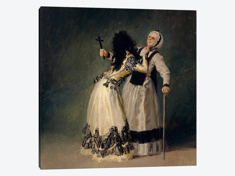 The Dutches of Alba And La Beata, 1795 by Francisco Goya 1-piece Canvas Wall Art