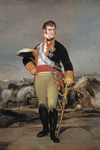 Francisco Goya: Ferdinand VII of Spain, 1814 by Francisco Goya