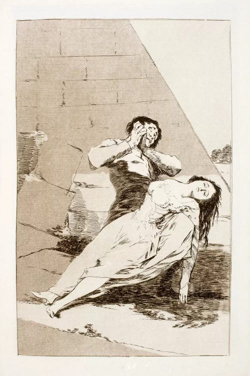 Los Caprichos:Tantalo, Plate 9 by Francisco Goya wall art