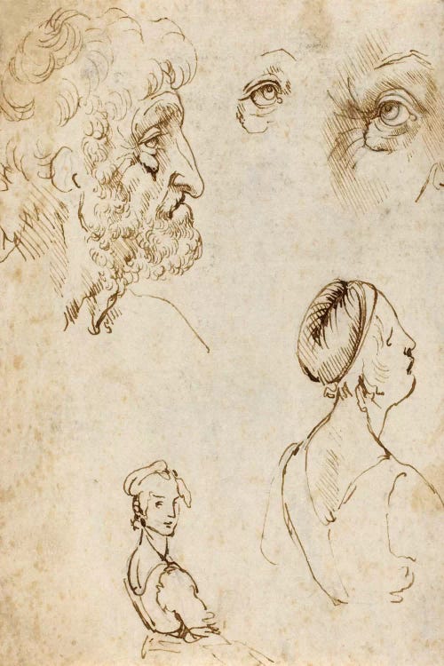 Sheet of Studies (Recto)