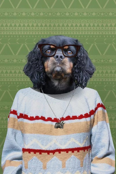 Spaniels: Chuck the Cavalier King Charles Spaniel by 5by5collective