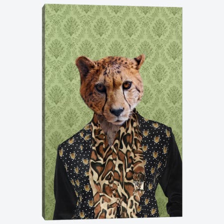 Chase the Cheetah Canvas Print #15448} by 5by5collective Canvas Artwork
