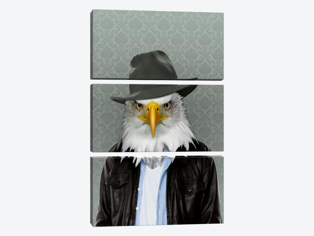 Edward the Eagle by 5by5collective 3-piece Art Print