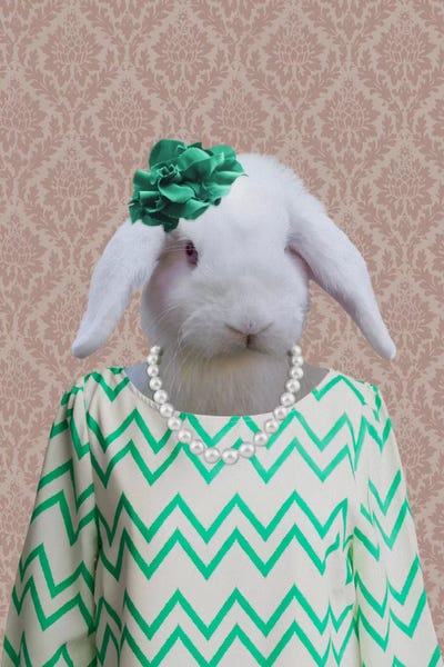 Rachel the Rabbit by 5by5collective multi panel art