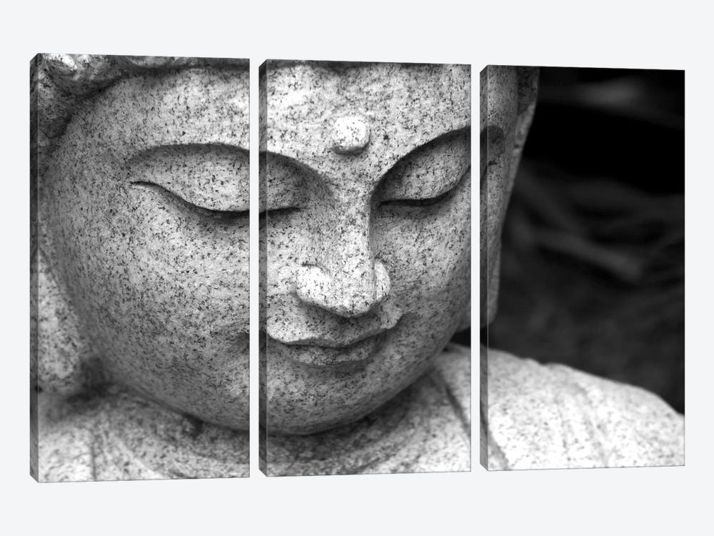 Chinese Buddha by Unknown Artist 3-piece Canvas Wall Art