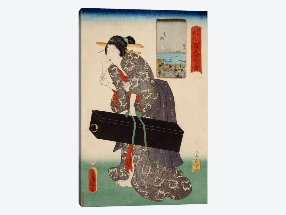 Takanawa Japanese 1-piece Canvas Art
