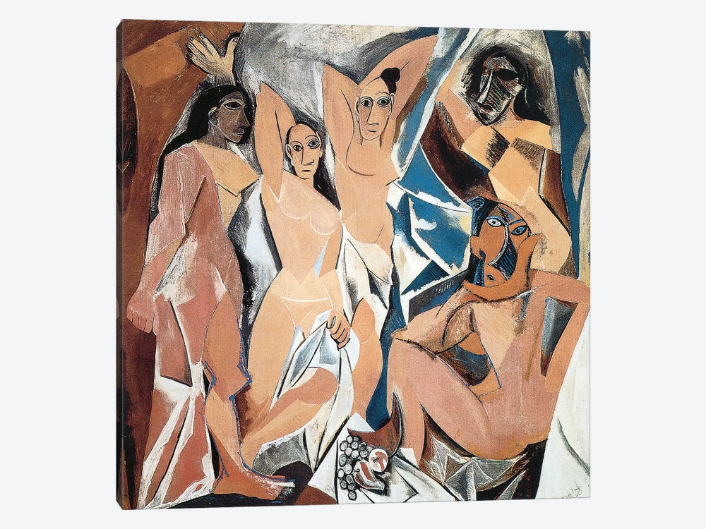 Les Demoiselles d'Avignon by Pablo Picasso 1-piece Art Print