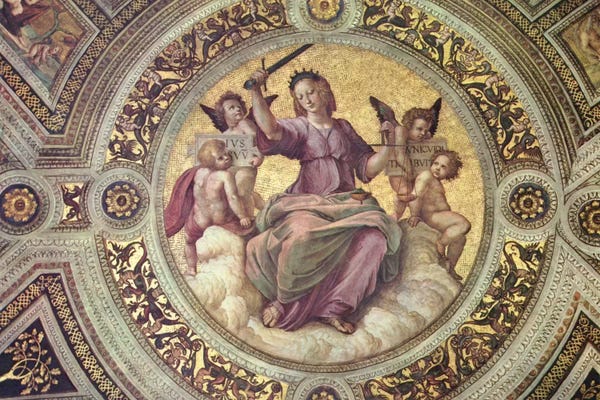 Domes: Stanza della Segnatura by Raphael