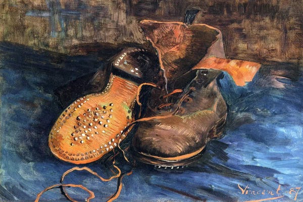 Vincent van Gogh: A Pair of Shoes by Vincent van Gogh