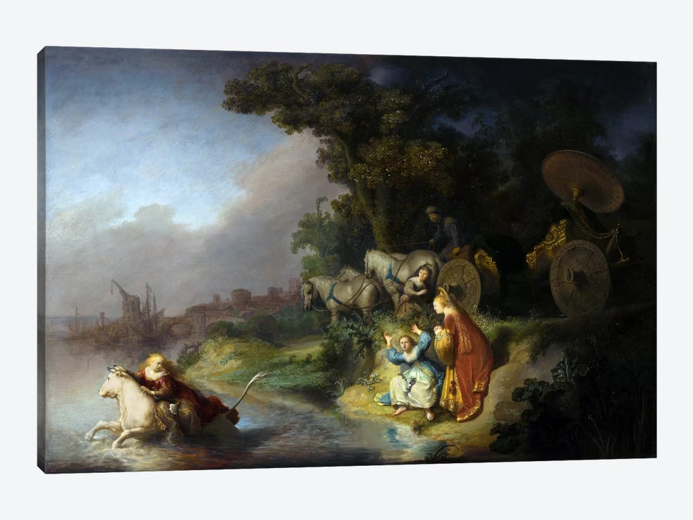 Abduction of Europa by Rembrandt van Rijn 1-piece Canvas Print