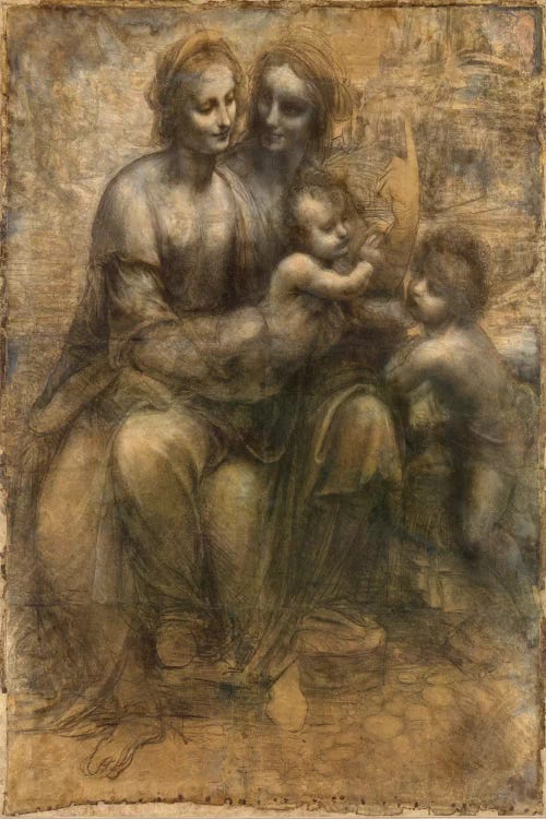 The Virgin and Child with Saint Anne and Saint John The Baptist