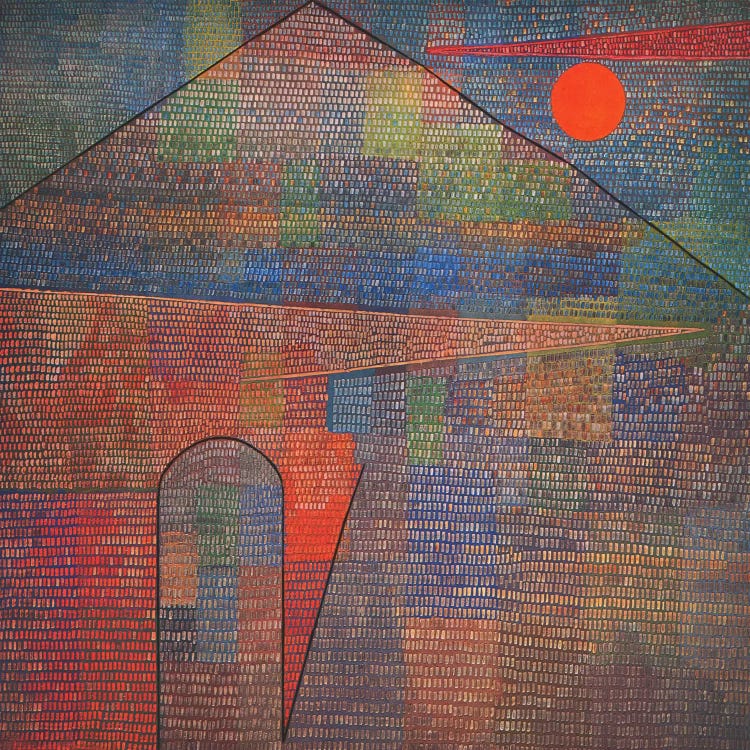 Ad Parnassum by Paul Klee canvas print