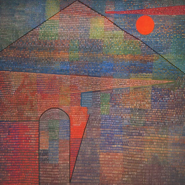 Santa Fe: Ad Parnassum by Paul Klee