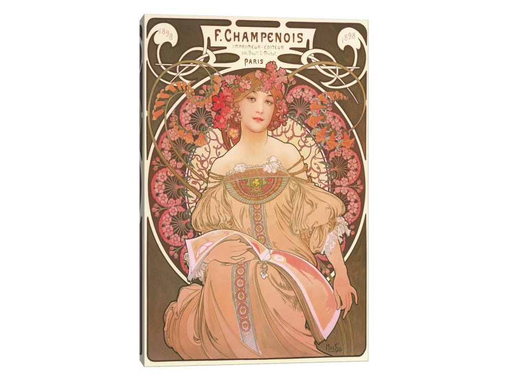フィルム未開封 REVERIE by Alphonse Mucha アルフォンス フィルム未開封 REVERIE by Alphonse Mucha アルフォンス