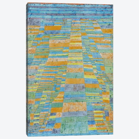Primary Route and Bypasses Canvas Print #1853} by Paul Klee Canvas Art Print