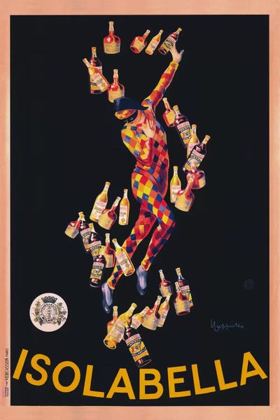 Large Wall Art & Big Canvas Prints: Isolabella (Vintage) by Leonetto Cappiello