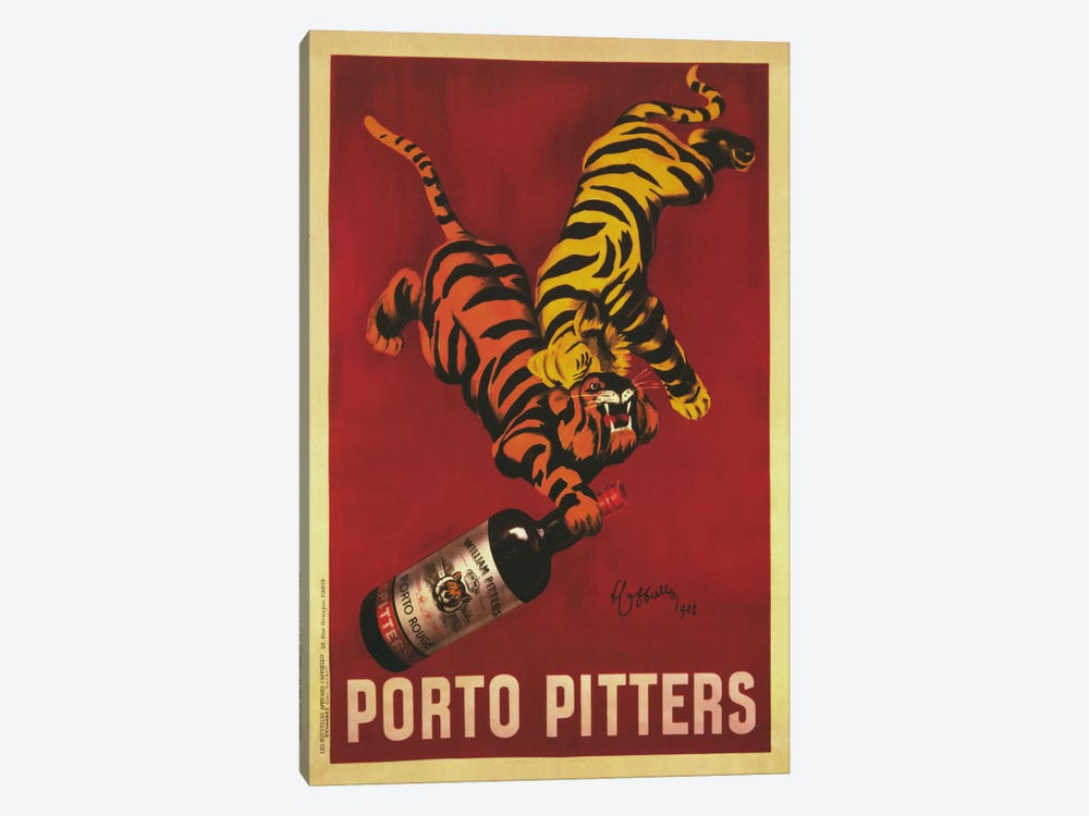 Porto Pitters (Vintage) 1-piece Art Print