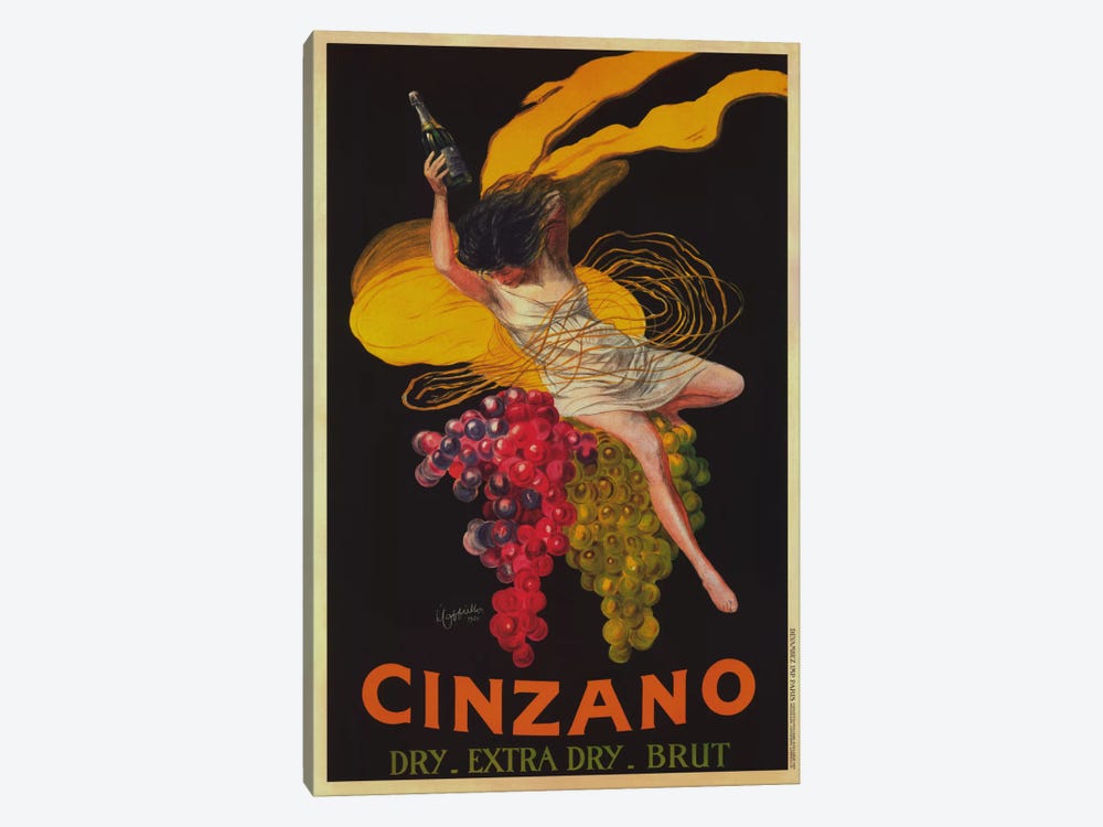 Asti Cinzano (Vintage) 1-piece Canvas Print