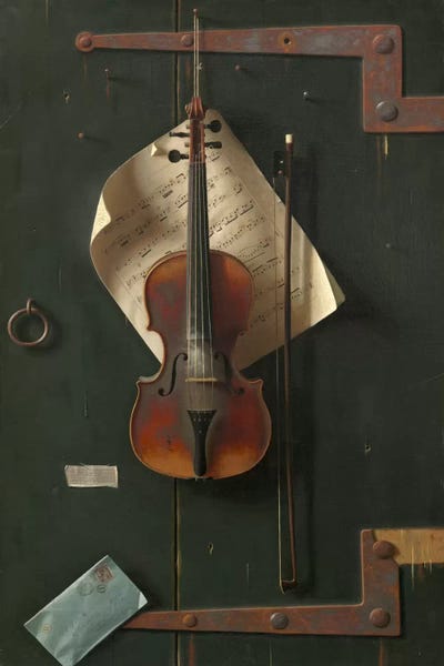 Large Photography - Canvas Prints: The Old Violin by William Michael Harnett