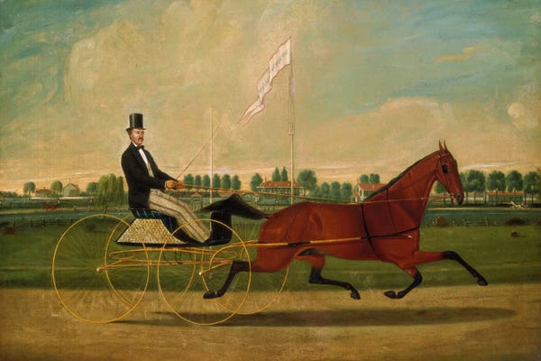 Carriages & Wagons: Trotting Horse by Charles Humphreys