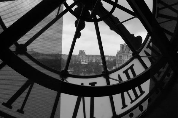 Office: Clock Tower In Paris by Unknown Artist