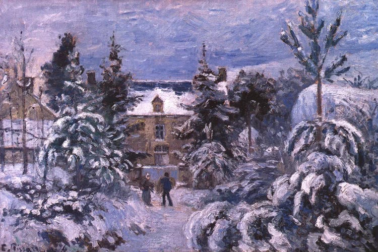 Piettes House by Camille Pissarro wall art
