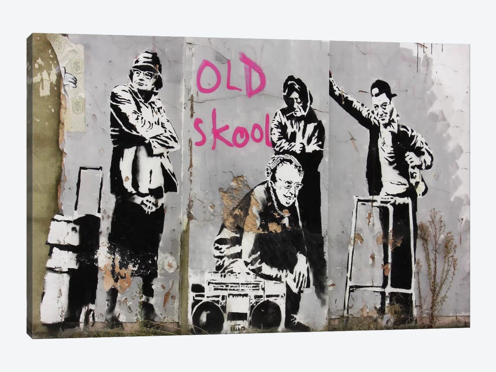 Old Skool by Unknown Artist 1-piece Art Print