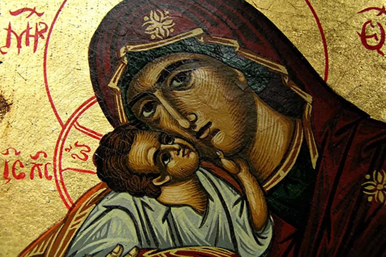 Christian Icon Virgin Mary