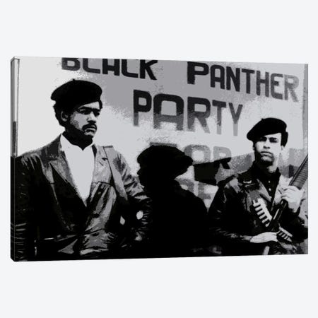 Black Panther Party Canvas Print #252} by Unknown Artist Canvas Print