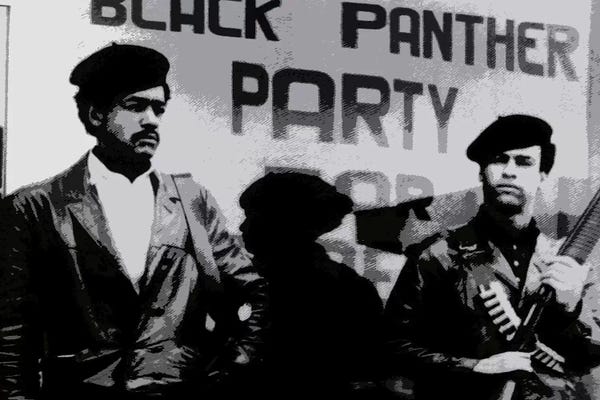 The Civil Rights Movement: Black Panther Party by Unknown Artist