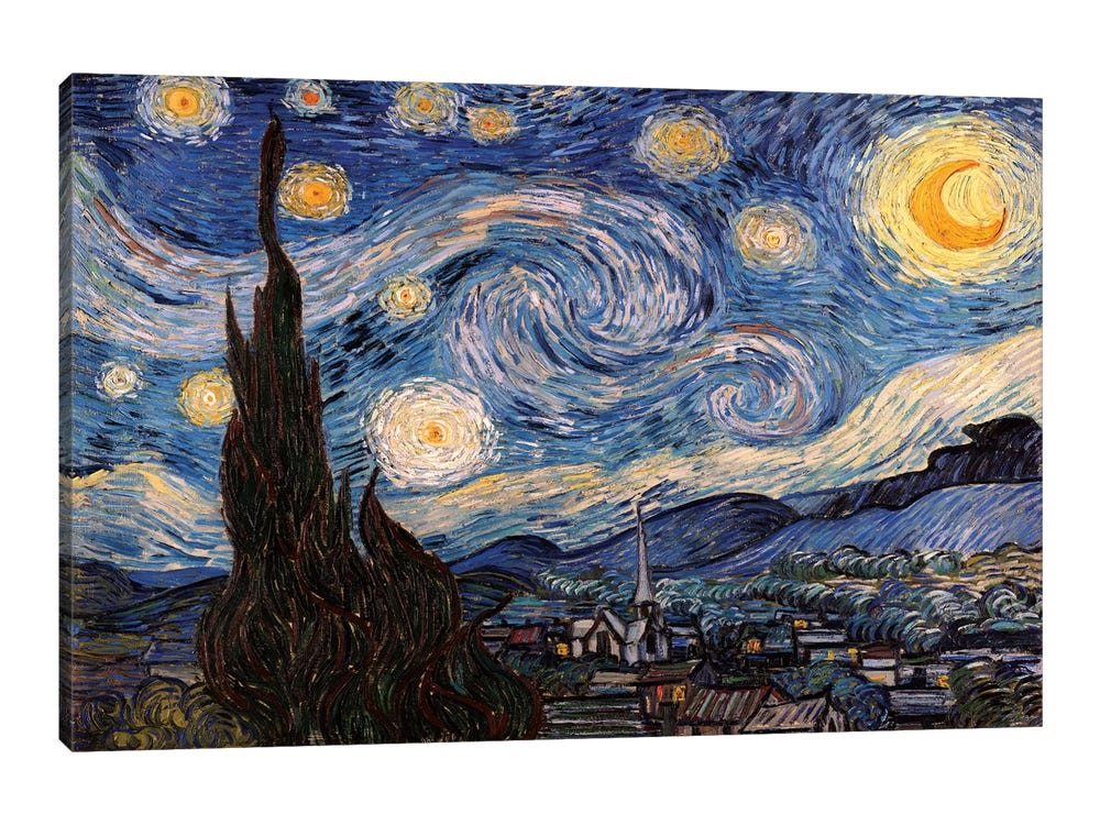 Starry, Starry Night, Starry Night Sky Print, Vincent Van Gogh