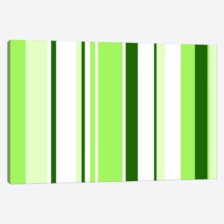 Sour Apple Green Canvas Print #3010} by iCanvas Canvas Art