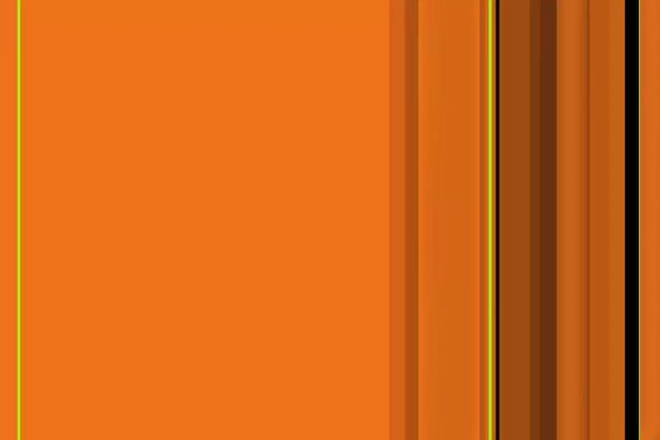 Stripes: Pumpkin Orange by 5by5collective