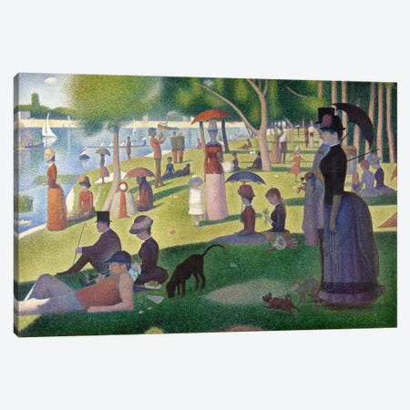 Sunday Afternoon on the Island of La Grande Jatte Canvas Print #301} by Georges Seurat Art Print