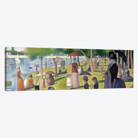 Sunday Afternoon on the Island of La Grande Jatte Canvas Print #301PAN} by Georges Seurat Canvas Artwork