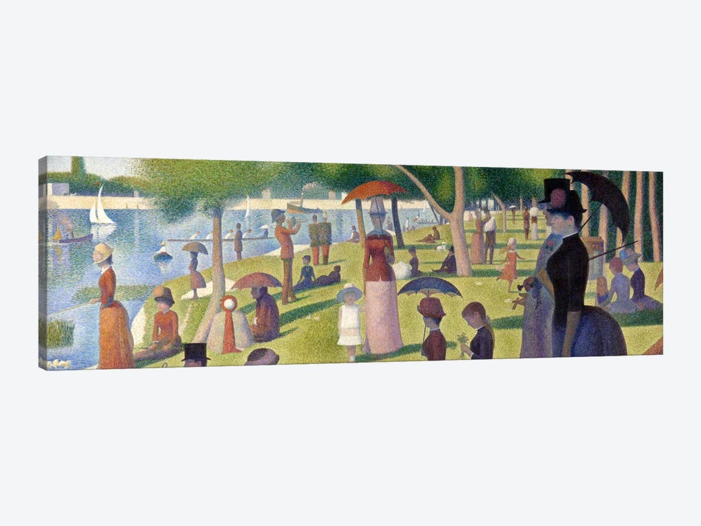Sunday Afternoon on the Island of La Grande Jatte by Georges Seurat 1-piece Canvas Print