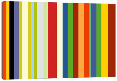 Barnum & Bailey Circus Canvas Art Print - Stripe Patterns