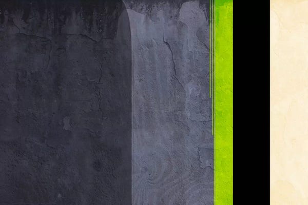 Stripes: Honeydew Slate by 5by5collective